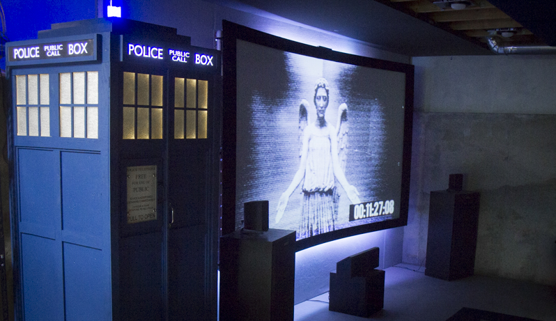 DIY Dr. Who's TARDIS Infrasonic Tapped Horn Subwoofer