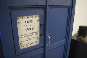 diy Tardis subwoofer batten work door sign