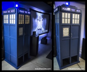 diy infrasonic subwoofer tapped horn tardis dr who